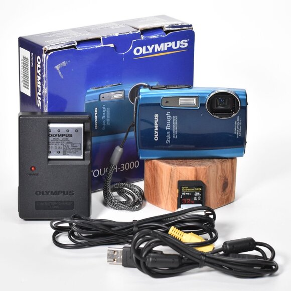 Olympus Other - Olympus Stylus Tough 3000 Digital Camera 12.0MP 3.6x Opt Zoom HD Video 32GB SD